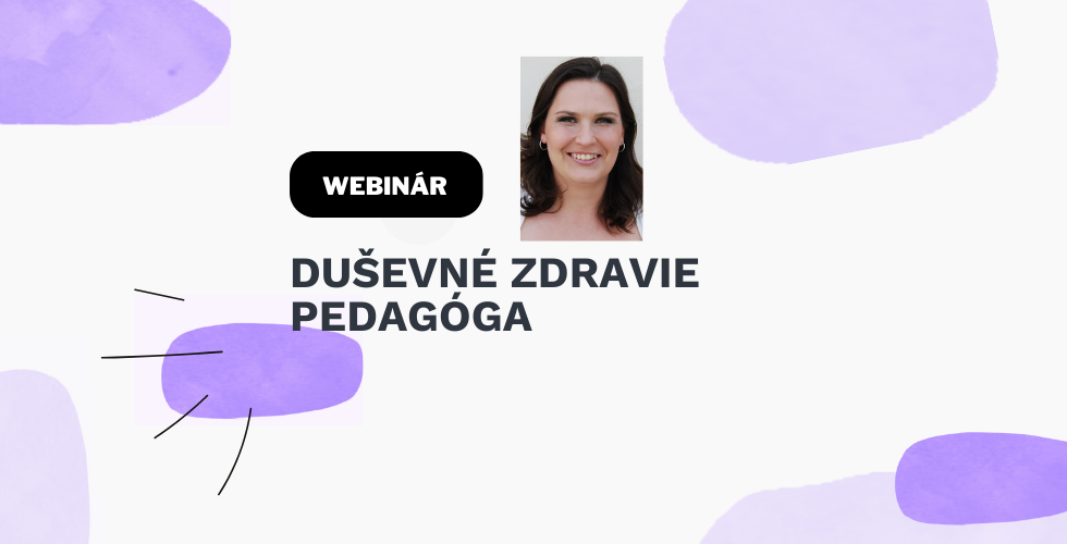 webinar dusevne zdravie pedagoga